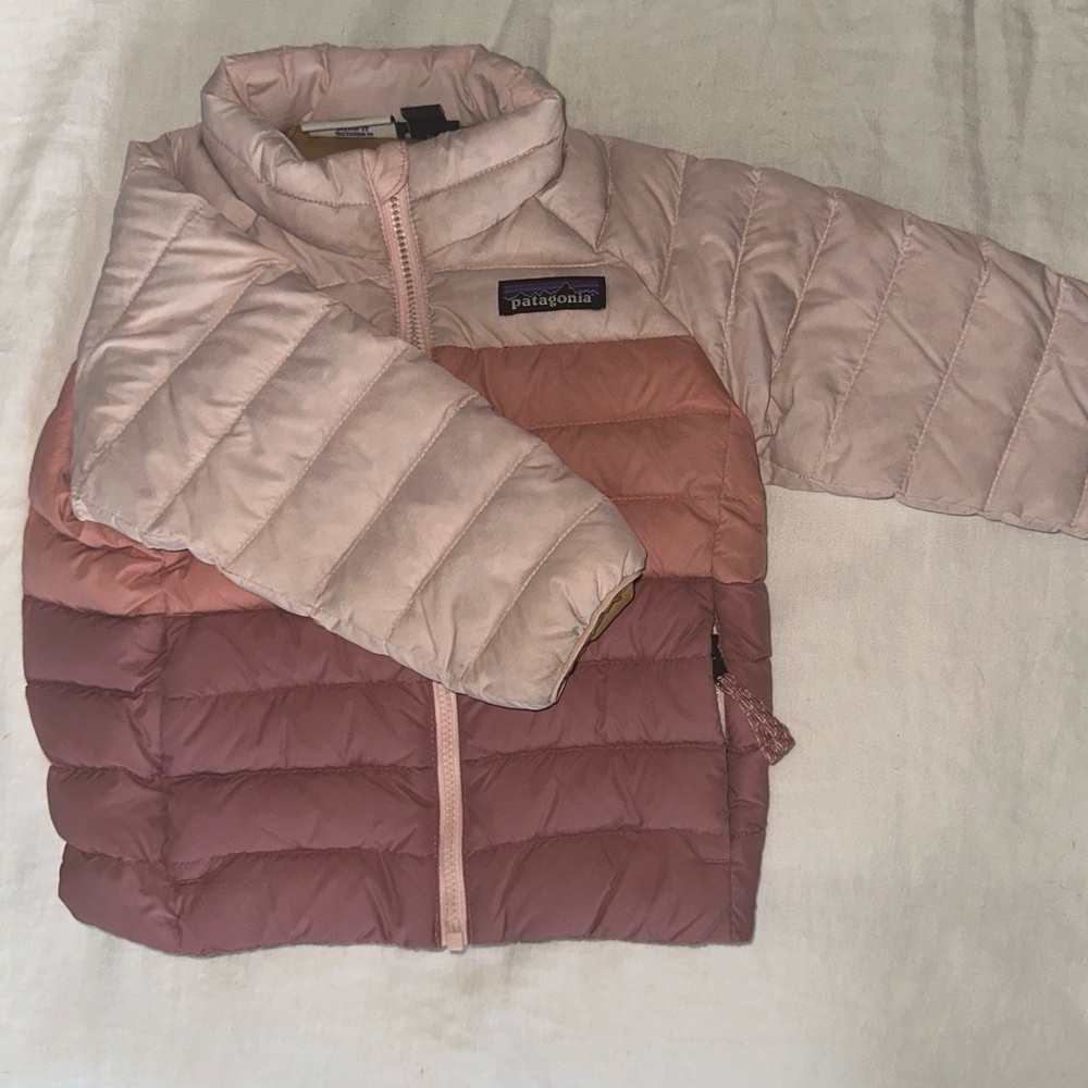 Patagonia Kids' Blush Multicolor Puffer Jacket